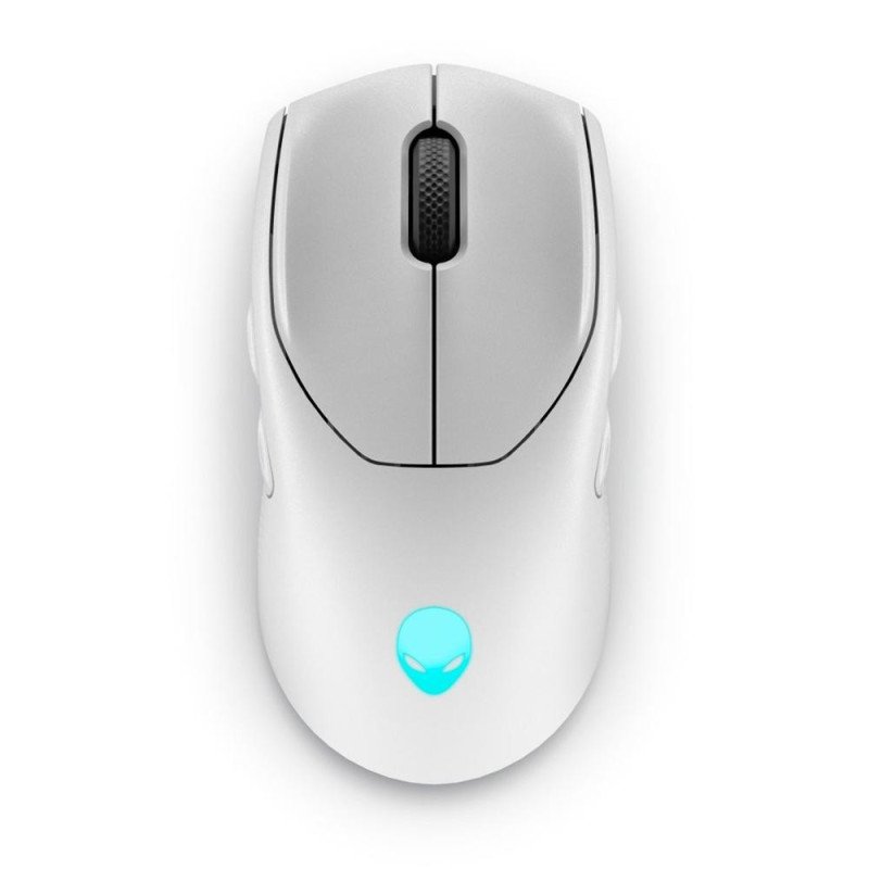 Raton inalambrico gaming dell alienware tri - mode aw720m luz lunar
