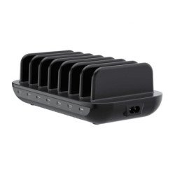 Estacion de carga usb conceptronic 160w ozul07b 7xusb - c pd