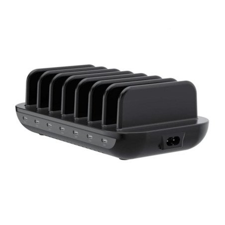 Estacion de carga usb conceptronic 160w ozul07b 7xusb - c pd