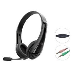 Auriculares conceptronic polona06b3t jack 3.5mm 1.8m negro