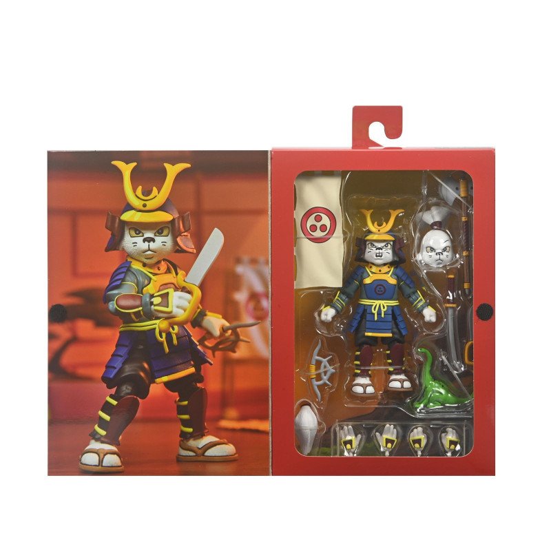 Figura neca teenage mutant ninja turtles ultimate samurai adventure usagi yojimbo scale action 18cm