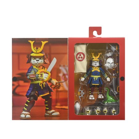Figura neca teenage mutant ninja turtles ultimate samurai adventure usagi yojimbo scale action 18cm