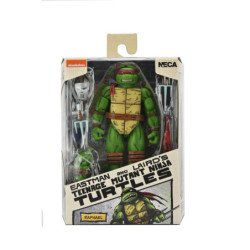 Figura neca teenage mutant ninja turtles mirage comics raphael scale action 18cm