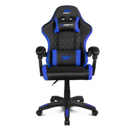 Silla gaming drift dr35 negra - azul