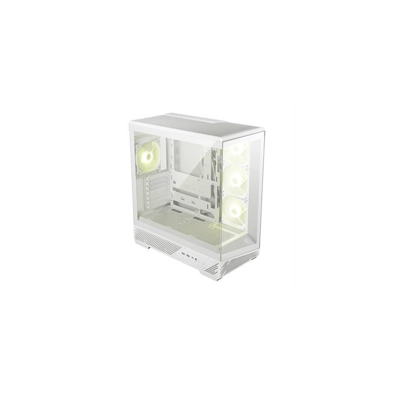 Caja ordenador gaming msi mag pano 130r pz atx argb cristal templado blanca