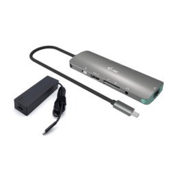 Docking station i - tec usb tipo c 9 en 1 + cargador 100w