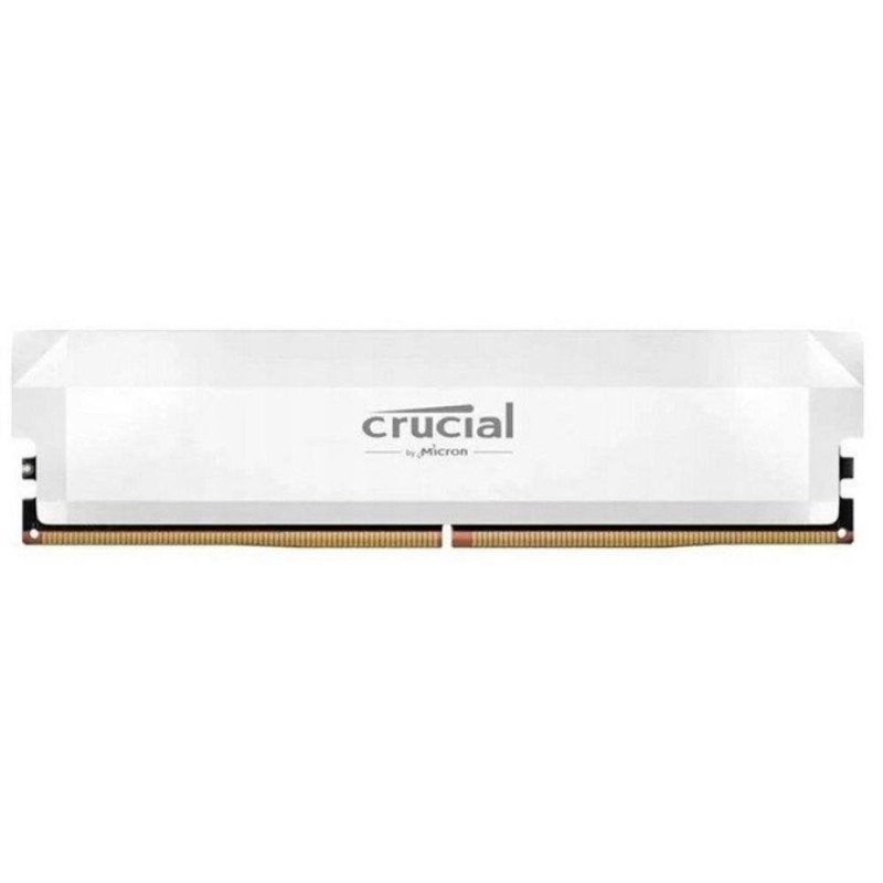 Memoria ram ddr5 16gb crucial pro oc blanco - dimm - 6400 mt - s - pc5 - 51200