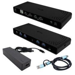 Docking station i - tec 12 en 1 + cargador universal 85w