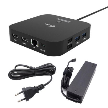 Docking station i - tec usb tipo c 10 en 1 + cargador universal 100w