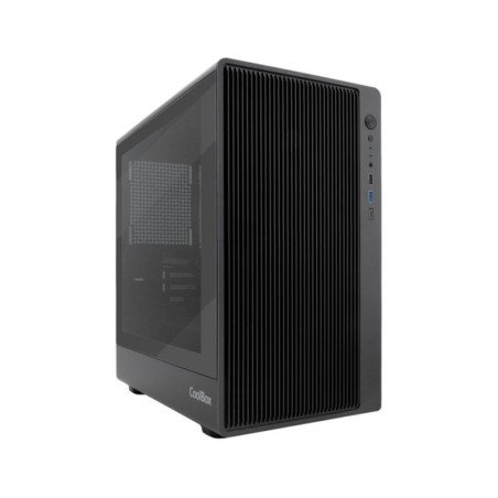 Caja ordenador gaming coolbox gm350 darkface matx cristal templado negra