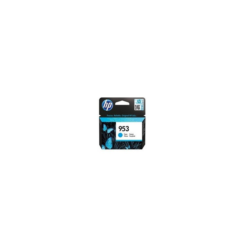 Cartucho tinta hp f6u12ae cian no953 officejet pro 7740 8210 8218 8710 8715 8718 8719 8720 8725 8730 8740 8745