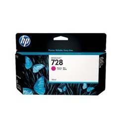 Cartucho tinta hp f9j66a magenta no728