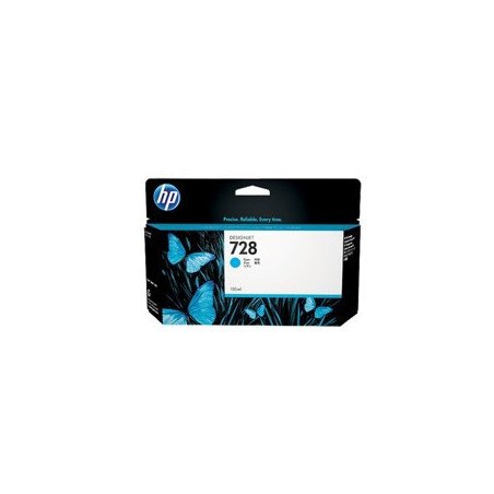Cartucho tinta hp f9j67a cian no728