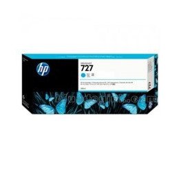Cartucho tinta hp f9j76a cian n 727 300ml