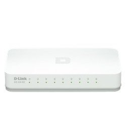 Switch 8 puertos 10 - 100 mb soho d - link
