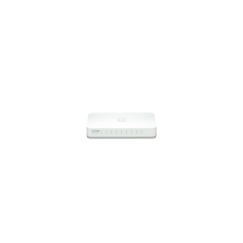 Switch 8 puertos 10 - 100 mb soho d - link