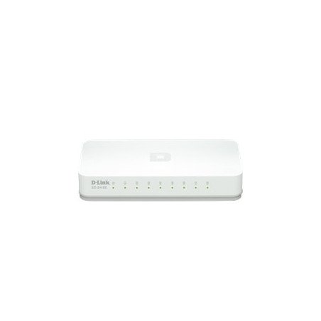 Switch 8 puertos 10 - 100 mb soho d - link