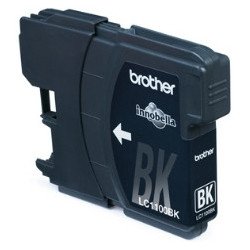 Cartucho tinta brother lc1100bk negro 450 paginas dcp - 385c - dcp - 585cw - dcp - 6690cw - mfc - 490cw