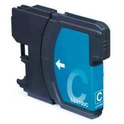 Cartucho tinta brother lc1100c cian 325 paginas dcp - 585cw - dcp - 6690cw - mfc - 490cw - mfc - 790cw - mfc - 795cw