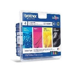Multipack brother lc1100valbp mfc5890cn - dcp6690cw - mfc6490cw - mfc6890cdw