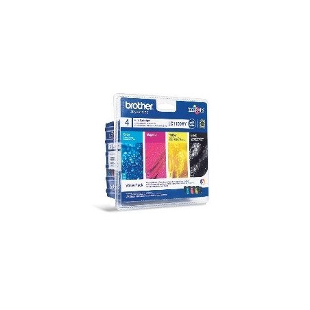 Multipack brother lc1100valbp mfc5890cn - dcp6690cw - mfc6490cw - mfc6890cdw