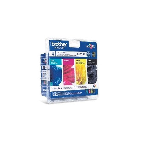 Multipack brother lc1100valbp dcp385 - 585 - j615w - j715w - mfc490cw - 790cw - 795cw - 990cw - 5490cn - 5890cn