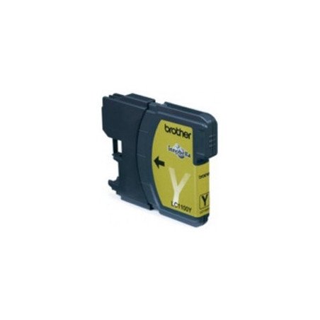 Cartucho tinta brother lc1100y amarillo 325 paginas dcp - 585cw - dcp - 6690cw - mfc - 490cw - mfc - 790cw