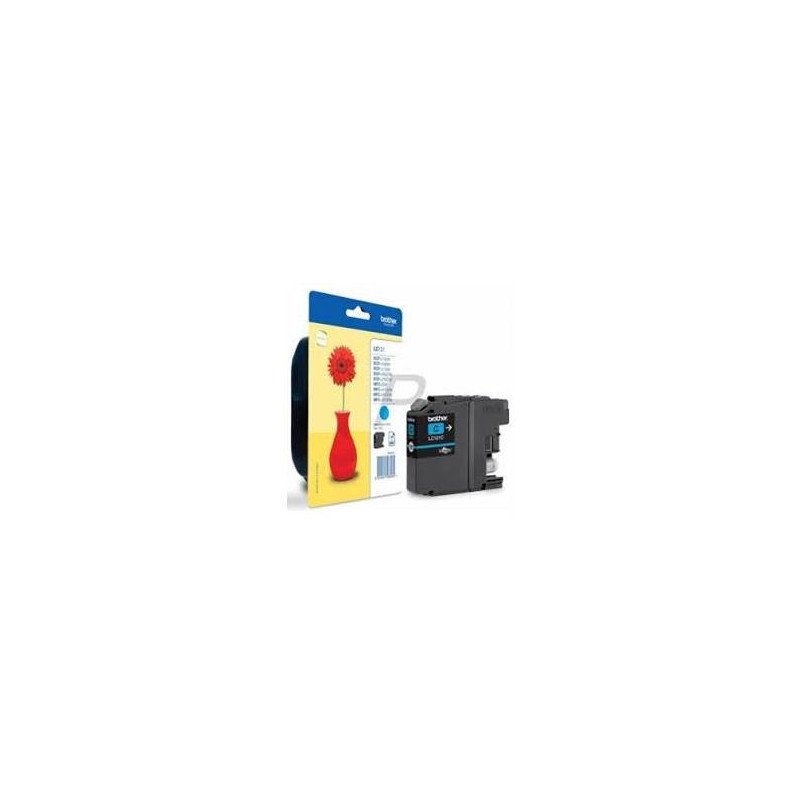 Cartucho tinta brother lc121cbp azul 300 paginas mfc - j870dw - mfcj470dw - dcpj152w - dcpj132w - mfc - j4710dw - mfcj650dw