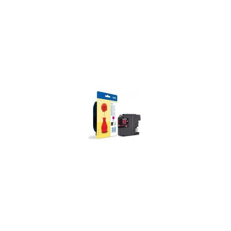 Cartucho tinta brother lc121mbp magenta 300 paginas mfc - j870dw - mfcj470dw - dcpj152w - dcpj132w - mfc - j4710dw - mfcj650dw