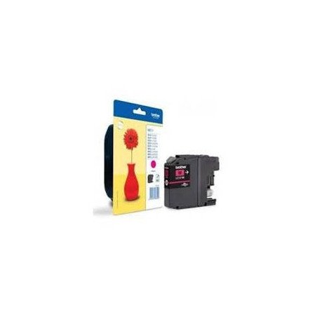 Cartucho tinta brother lc121mbp magenta 300 paginas mfc - j870dw - mfcj470dw - dcpj152w - dcpj132w - mfc - j4710dw - mfcj650dw