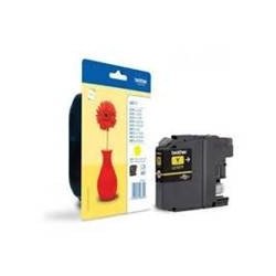 Cartucho tinta brother lc121ybp amarillo 300 paginas mfc - j870dw - mfcj470dw - dcpj152w - dcpj132w - mfc - j4710dw - mfcj650dw