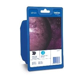 Cartucho tinta brother lc1220c azul 300 paginas dcpj525w - dcpj725dw - dcpj925dw - mfcj430w - mfcj625dw - mfcj825dw