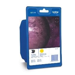 Cartucho tinta brother lc1220ybp amarillo 300 paginas dcpj525w - dcpj725dw - dcpj925dw - mfcj430w - mfcj625dw - mfcj825dw