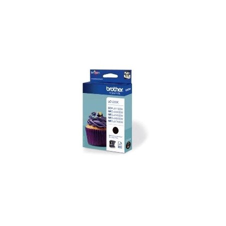 Cartucho tinta brother lc123bk negro 600 paginas dcpj4110dw - mfcj4410dw - mfcj4510dw - mfcj4710dw