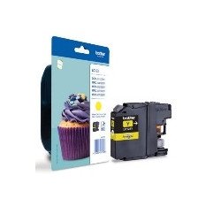 Cartucho tinta brother lc123y amarillo 600 paginas dcpj4110dw - mfcj4410dw - mfcj4510dw - mfcj4710dw