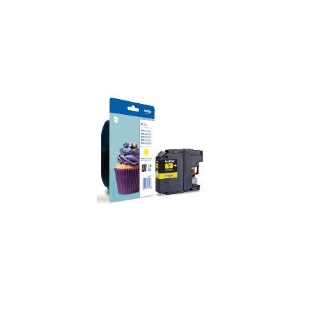 Cartucho tinta brother lc123y amarillo 600 paginas dcpj4110dw - mfcj4410dw - mfcj4510dw - mfcj4710dw