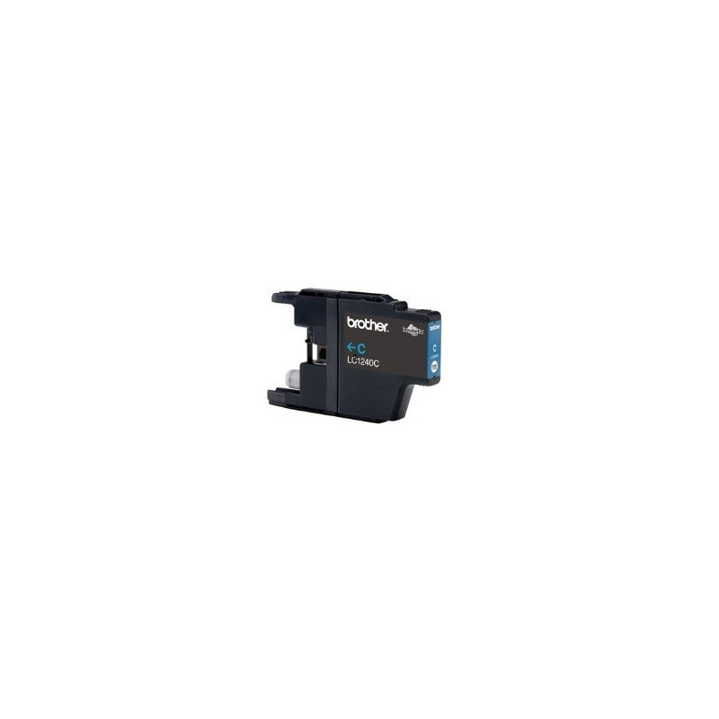 Cartucho tinta brother lc1240cbp cian 600 paginas mfcj6510dw - mfcj6710dw - mfcj6910dw