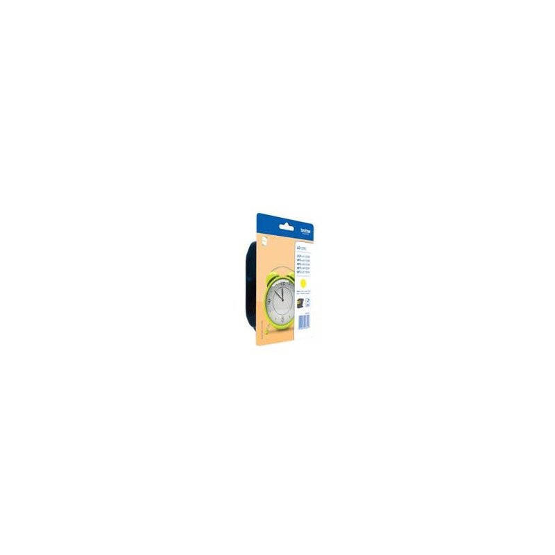 Cartucho tinta brother lc125xlybp amarillo 1200 paginas dcpj4110dw - mfcj4410dw - mfcj4510dw - mfcj4710dw