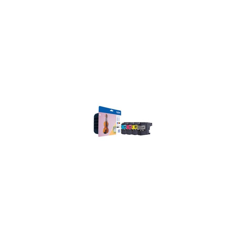Pack cartuchos tinta brother lc127xlvalbp negro cian magenta amarillo - dcp j4110dw - mfc j4410dw - j4510dw - j4710dw
