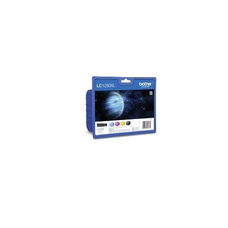 Multipack brother lc1280valbp mfcj6510dw - mfcj6710dw - mfcj6910dw