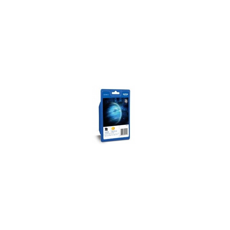 Cartucho tinta brother lc1280xlybp amarillo 1200 paginas mfcj6510dw - mfcj6710dw - mfcj6910dw