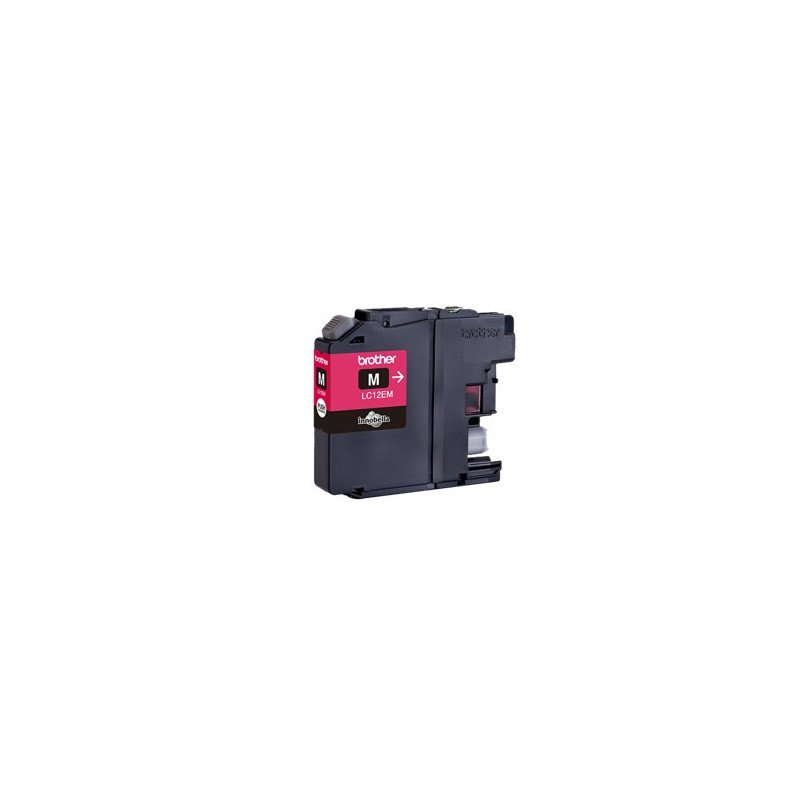 Cartucho tinta brother lc12em magenta 1200 paginas
