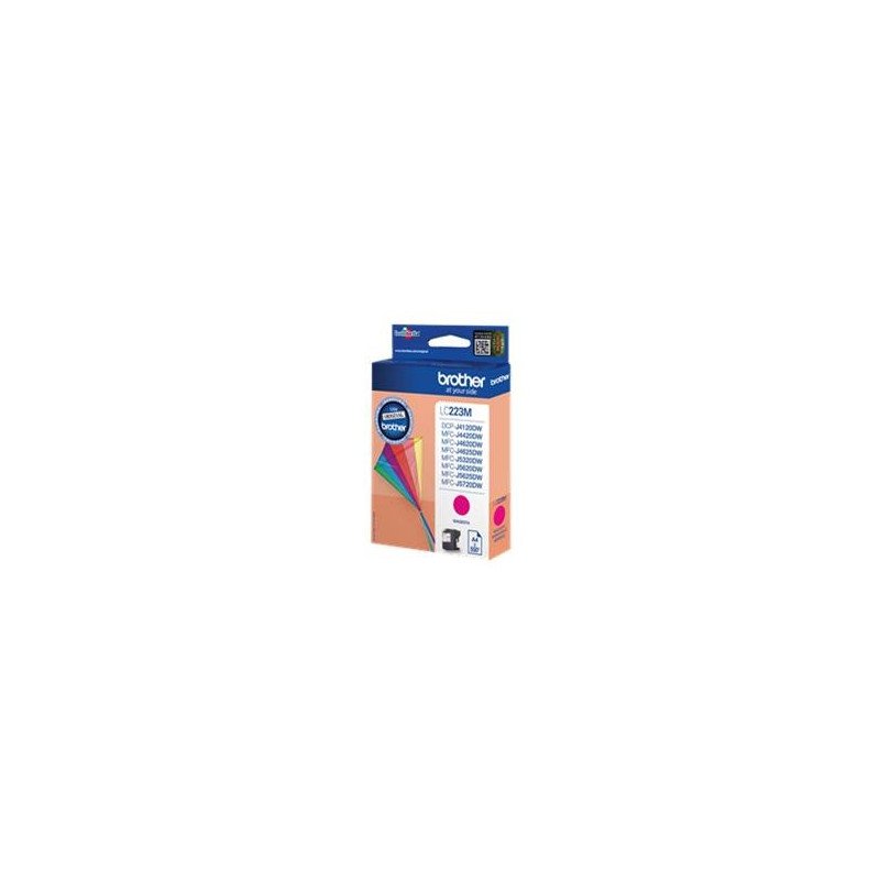 Cartucho tinta brother lc223mbp magenta 550 paginas dcp4120dw - mfcj4420dw - mfcj4620dw - mfcj5320dw -