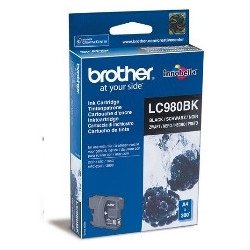 Cartucho tinta brother lc980bk negro 300 paginas dcp - 165c - dcp - 195c - dcp - 375cw - mfc - 250c - mfc - 255cw