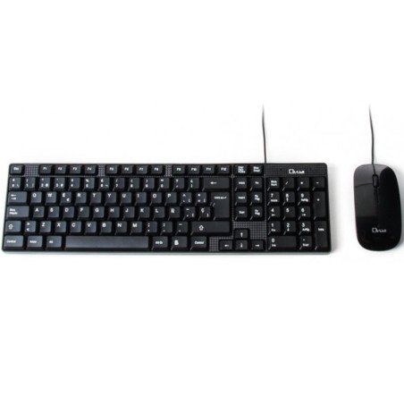 Kit teclado + raton l - link ll - kb - 816 - combo usb negro