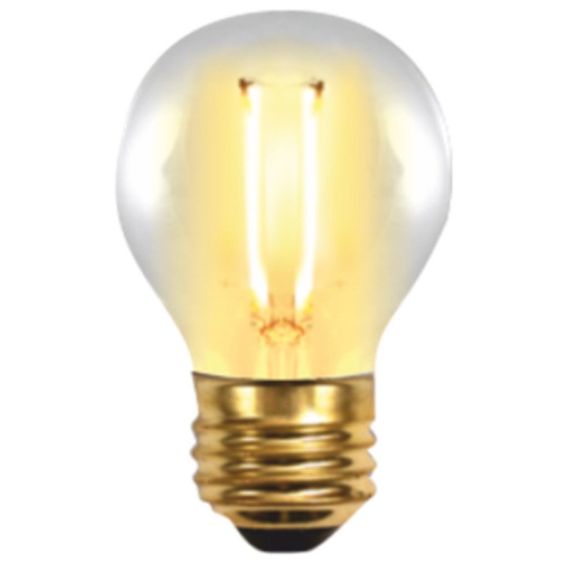 Bombilla led silver electronic filamento edison esferica 2w equiv. 25w - e27 - 2.200k - 320o - 150 lm - luz extra calida - a+