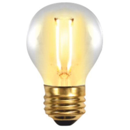 Bombilla led silver electronic filamento edison esferica 2w equiv. 25w - e27 - 2.200k - 320o - 150 lm - luz extra calida - a+