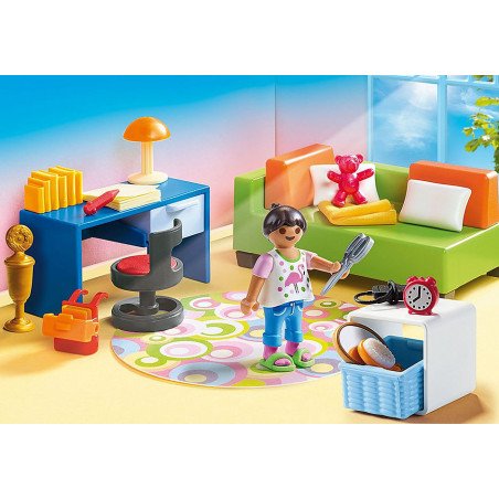Playmobil casa de munecas habitacion adolescente