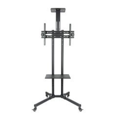 Soporte de suelo tooq para pantalla tv 37 pulgadas - 70 pulgadas negro fs1470m - b