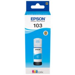 Cartucho ecotank epson 103 cian ink botella para l3110 - l3150 - l3111 - l3151